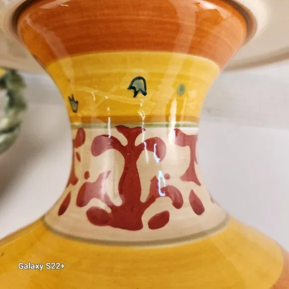12" Diameter Pedestal Cake Stand American Simplicity Villa by Home